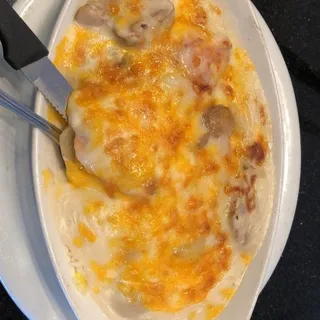 Baked Salmon with Cream Sauce