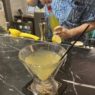 The prohibition Lemon drop