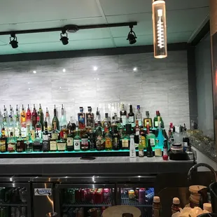 Great selection. Also have beer in cans and wine