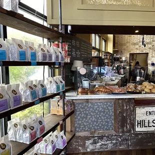 Walking up to the ordering counter