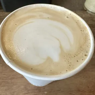 Real caramel latte