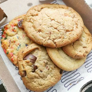 a box of cookies