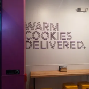 Warm cookies