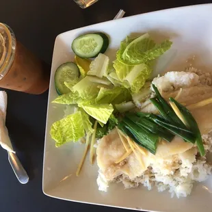 Steamed Fish Plate