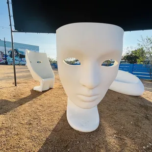 The mask chairs!
