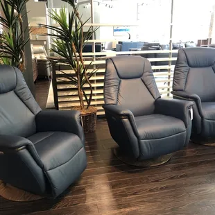 Newest of the stressless recliners. Really wanted one but needed to wait till August.