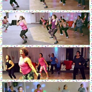 Saturday morning zumba party