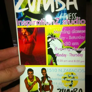 InspirationZ Studio flyer