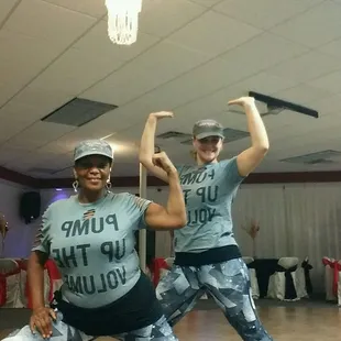 Pump up the volume zumba class