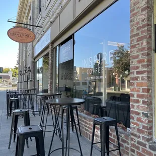 Outdoor seating