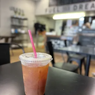 Iced Decaf Americano