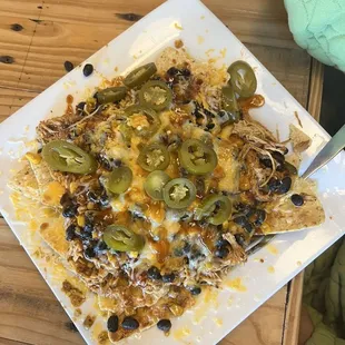 BBQ Chicken Nachos Lunch