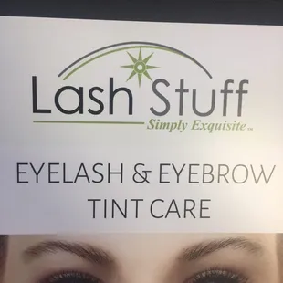 Eyelash and brow tint plus eyelash lift