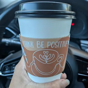 Reminder with your coffee