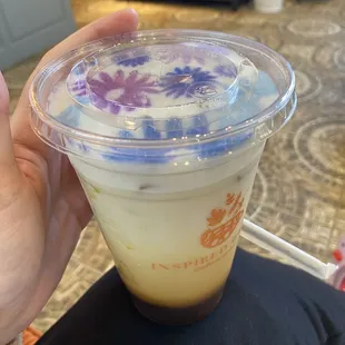 Iced Almond Latte