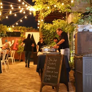 I rented some great props for my wedding. It helped my center pieces come to life and I loved all the chalkboard signs.