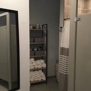 Bathroom and shower to get ready in!