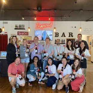 Wine blending class!