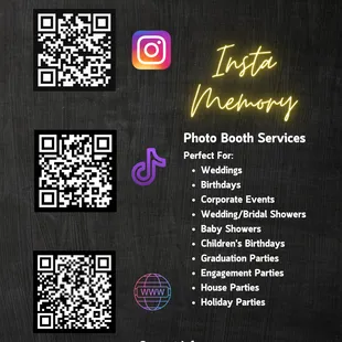 Our Services, Social Media, And Website