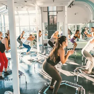 Join us for a high-intensity. low-impact Bounce workout!