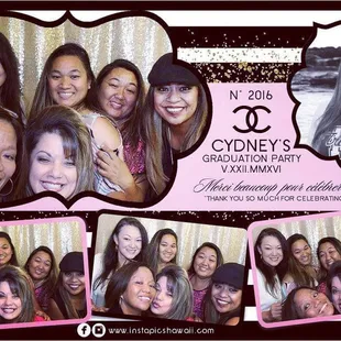 Love the layout Cristina created. Went perfect with the party theme and decor