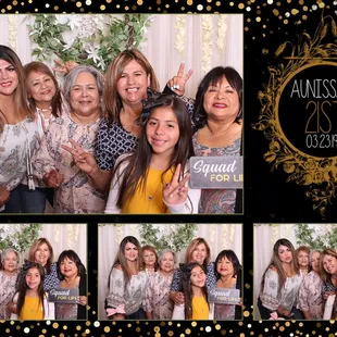 Our booths can text you a copy in addition to printing it!