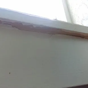 Chipping paint is an automatic failure by HUD standards. Didn&apos;t stop IHS and the Dept. Of Human Services from OK&apos;ing this place.