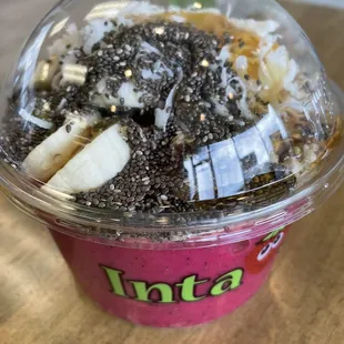 Cranberry Pitaya Bowl
