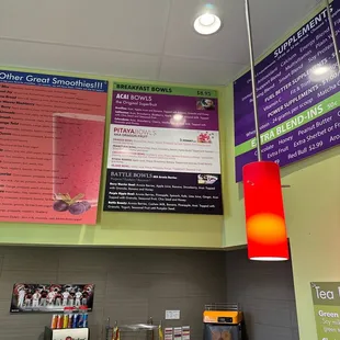 Acai bowl is $8.95 but we were charged $10.20!