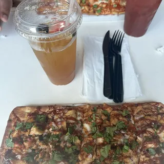 Strawberry Charcoal Limeade