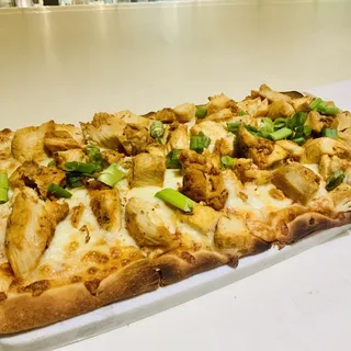 BBQ Chicken Pizza Flatbread