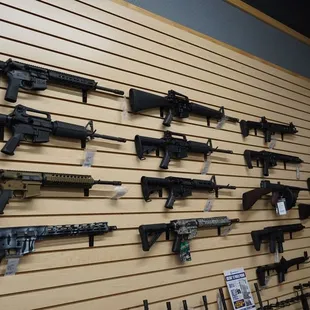 Top shelf AR's.