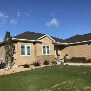 front of home