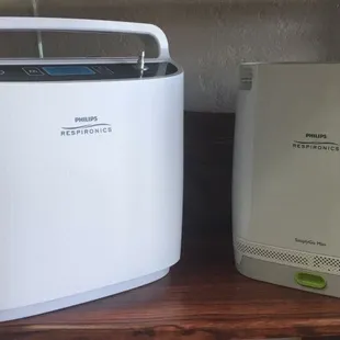 Simply Go and Simply Go mini Portable Oxygen Concentrators