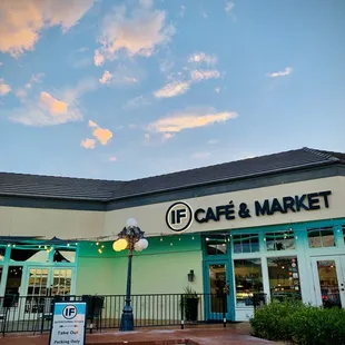 the outside of the building