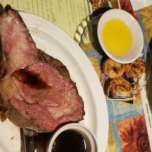 a plate of food on a table