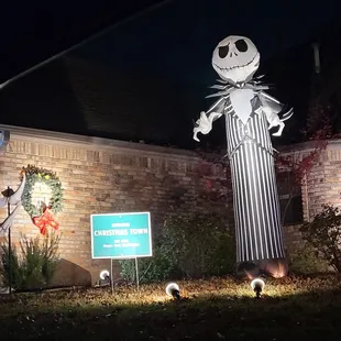 Now entering Halloween town