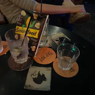 a person sitting at a table