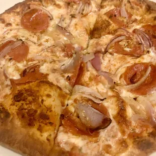 Onion, Pepperoni, Garlic