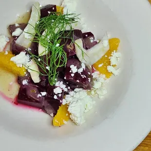 Beet and Goat Cheese Salad