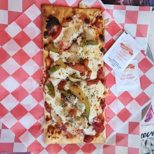 Peppers &amp; Onions Flatbread