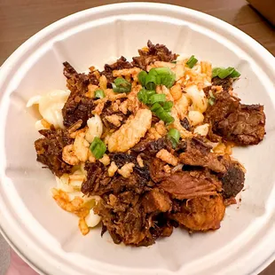 Braised Beef with Mac &amp; Cheese