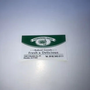 a fresh and delicious sign