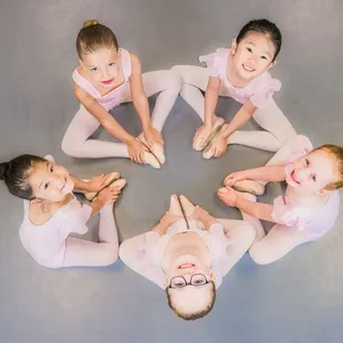 Pre-Ballet classes start at age 3