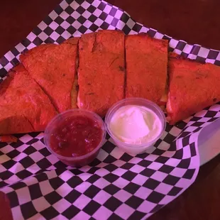 BBQ Chicken Quesadilla was good