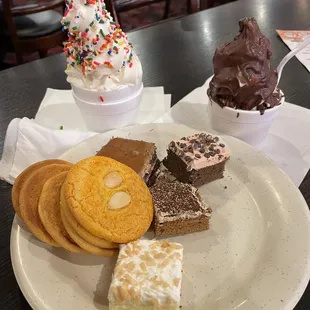 Dessert is so good yummy