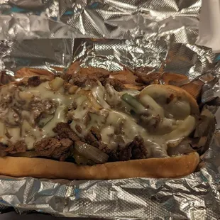 Philly cheese steak