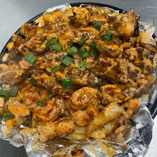 Hibachi 3 surf&amp;turf fries