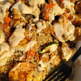 Shrimp/chicken plate