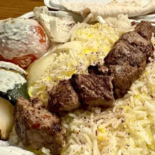 Boneless Lamb Shish Kebab